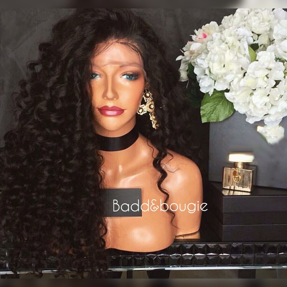 Customized Glueless Virgin Lace Wig